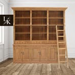 Landelijke klassieke kast Devonshire - Teak - Ook in kleur!, Nieuw, Teakhout, Landelijk, klassiek, vintage, brocante, modern, rustiek