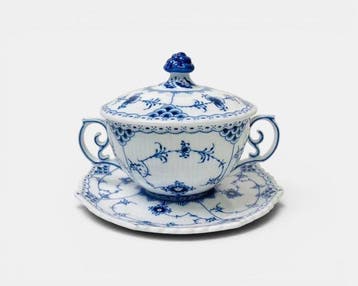 Royal Copenhagen - Pot - Porselein - Volledige Kantafwerking