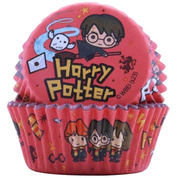 PME Harry Potter Karakters Cupcake Vormpjes Ø52mm 30st., Hobby en Vrije tijd, Taarten en Cupcakes maken, Verzenden, Nieuw