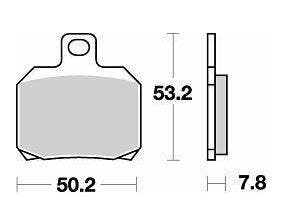 KTM 1290 Superduke GT BRAKING  Remblokken achter 828 SM1, Ophalen of Verzenden, Nieuw