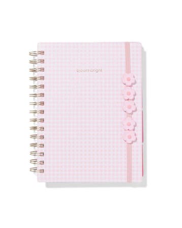 HEMA 4-in-1 collegeblok A5 gelinieerd bloemen, Verzenden, Nieuw