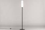 Rietveld Vloerlampen - Wit, Zwart - Glas, Metaal, Huis en Inrichting, Verzenden, Nieuw