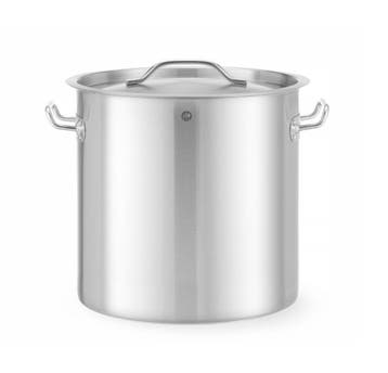 Hendi Kookpan Hoog Met Deksel | Budget Line | 21L | Ø300x300, Ophalen of Verzenden, Nieuw in verpakking