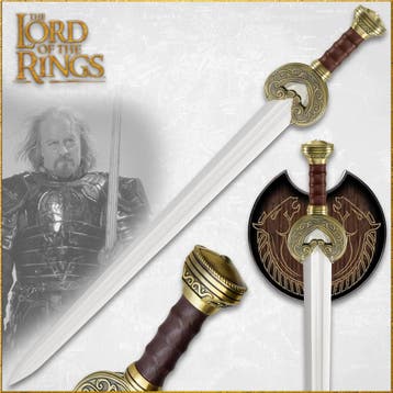 Lord of the Rings Replica 1/1 Sword of King Theoden Herug..., Verzamelen, Ophalen of Verzenden, Nieuw
