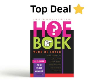 HOE-boek voor de coach, 9789058710093, Boeken, Studieboeken en Cursussen, Zo goed als nieuw, HBO,  Crasborn, J.