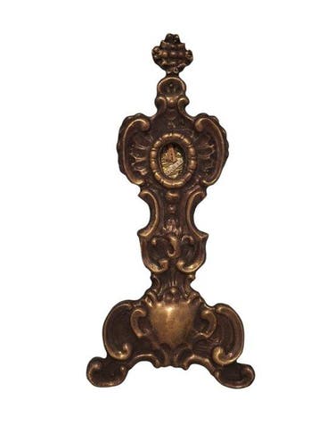 Reliekhouder - Brons, Hout, Textiel - 1850-1900 - Uit Titel