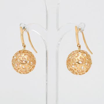 Oorbellen - 18 karaat Geel goud, Sieraden, Tassen en Uiterlijk, Oorbellen, Nieuw