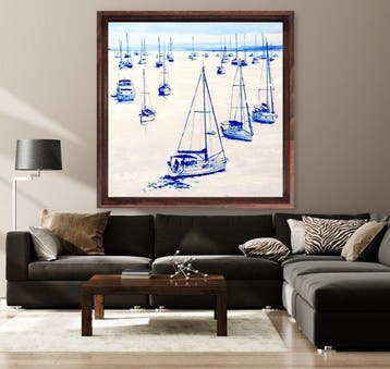 Brooksby - Becalmed in the Golfe XL