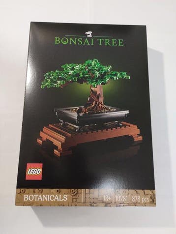 Lego Set - Art - LEGO Bonsai Tree 10281 Botanical Collection, Nieuw