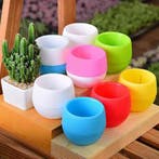 Set van 6 Mini Bloempotten voor Binnen en Balkon, Tuin en Terras, Verzenden, Nieuw
