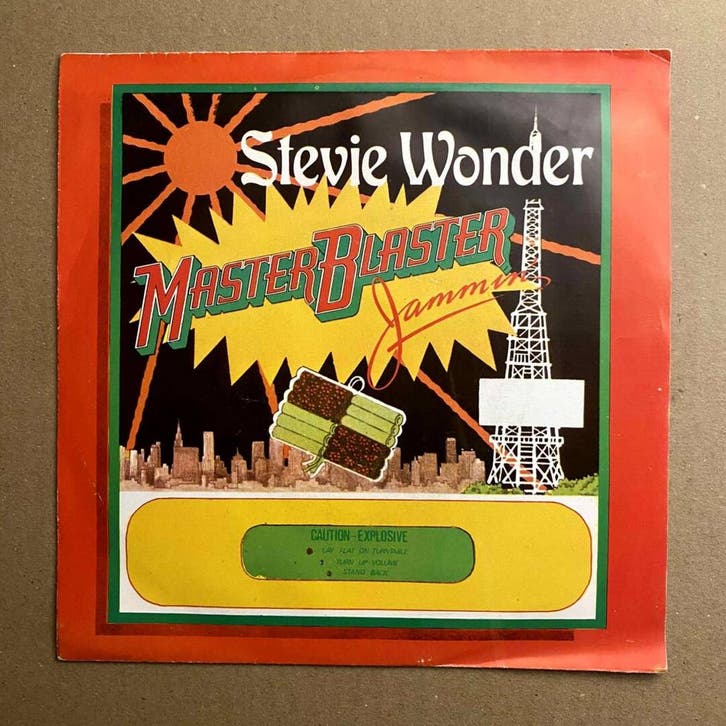 Stevie Wonder – Master Blaster (Jammin) / Master Blaster (D, Cd's en Dvd's, Vinyl Singles, Ophalen of Verzenden