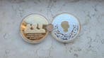 Verenigd Koninkrijk. Medal Lot 2 x 10 oz Copper Medals –