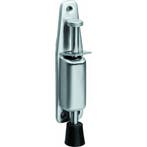 Intersteel Deurvastzetter klein met voetrem 142x32mm - RVS, Doe-het-zelf en Verbouw, Hang- en Sluitwerk, Verzenden, Nieuw