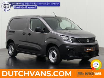Peugeot Partner 1.5HDi Bestelbus 2021 L1 H1 Diesel, Auto's, Euro 6, Nieuw, Zilver of Grijs, Te koop