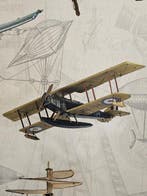 Stof AVIAZIONE Antica in Engelse Country House-stijl