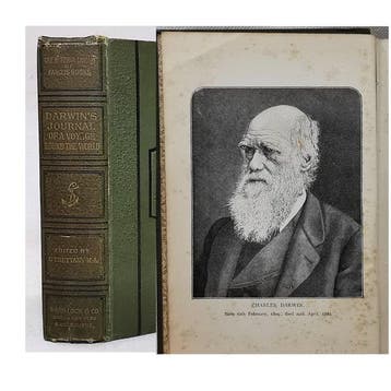 Charles Darwin - Journal of Researches into the Natural, Antiek en Kunst