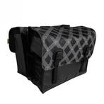 Beck Dubbele Fietstas Classic Black Diamonds, Verzenden, Nieuw