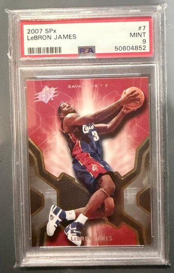 2007 Upper Deck SPx LeBron James #7 Graded card - 1 Card -, Verzamelen, Nieuw
