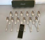 Christofle - Koffielepel - Set van 12 theelepels, model