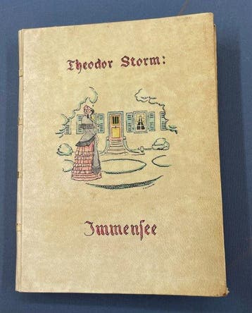 Signed by Illustrator/ Fine Press - Theodor Storm - Immensee