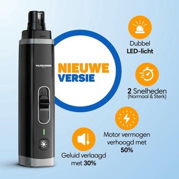 2dekans | Vulpes Goods®Huisdier Elektrische Nagelvijl -, Ophalen of Verzenden, Zo goed als nieuw