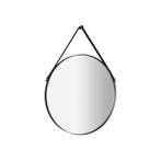 Badkamerspiegel Sapho Orbiter Rond met Leren Band 70 cm, Ophalen of Verzenden, Nieuw, Overige typen