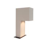 Modern buiten paaltje grijs 35cm IP44 - Pompei, Verzenden, Nieuw