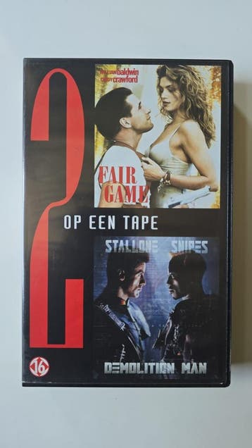 FILMBOX / FAIR GAME / DEMOLITION MAN (VHS), Verzenden, Gebruikt