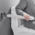 Toiletsteun Inklapbaar 62cm | Wit | Tweedekansje | OP=OP, Diversen, Ophalen of Verzenden, Lichtgewicht, Nieuw