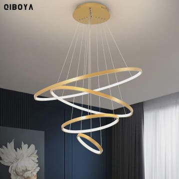 Moderne LED Plafondlamp Ring Design - Hanglamp voor Woonkame, Verzenden, Nieuw