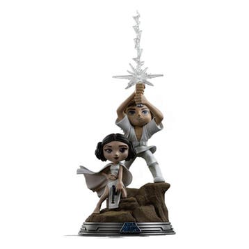 Star Wars Mini Co. PVC Figure Luke & Leia 30 cm, Ophalen of Verzenden, Nieuw