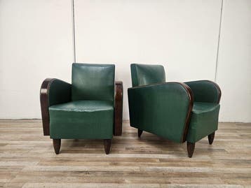 Fauteuil (2) - Clubfauteuils Art Deco uit de jaren ’40 in