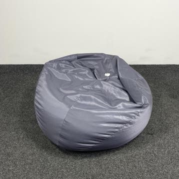 Softline Zitzak - Grijs / Paars, Ophalen of Verzenden, Gebruikt