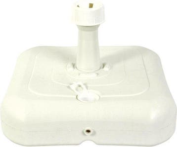 CN Continental Parasolvoet 10 liter - Vulbaar - Wit -, Tuin en Terras, Bloempotten, Verzenden, Nieuw