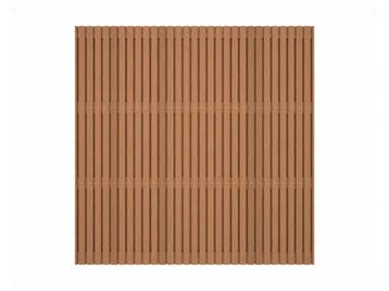 Schutting Thermowood Ayous Rhombus Dubbelzijdig 180 x 180 cm, Tuin en Terras, Schuttingen, Nieuw