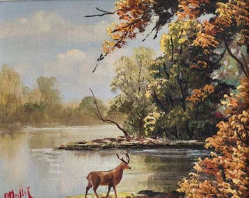 Italiaanse school (XX) - Il Re del Bosco