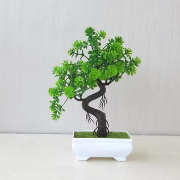 Kunst Bonsai Plant in Pot – Decoratieve Mini Boom, Verzenden, Nieuw