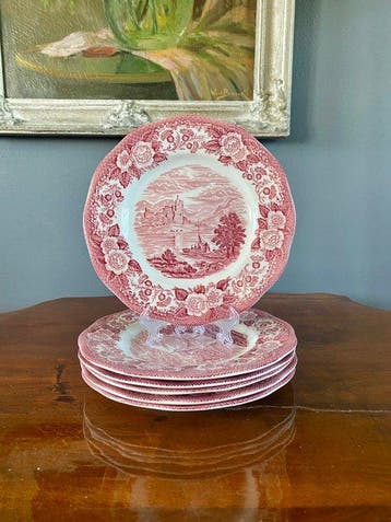 Wedgwood - Eetservies (6) - Lochs of Scotland / Loch Awe -