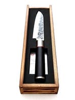 Santoku Knife - 440C Japanese Stainless Steel - Forged and