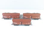 Roco H0 - 4386A - Modeltrein goederenwagon (3) - 3x 4-assige, Nieuw
