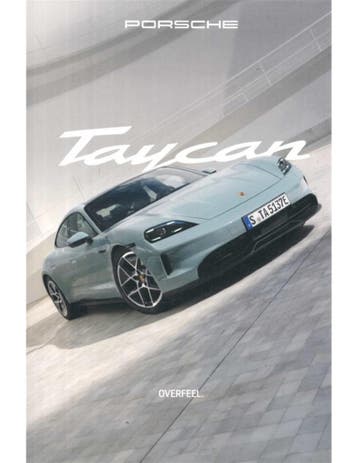 2024 PORSCHE TAYCAN BROCHURE ENGELS, Nieuw, Porsche, Author