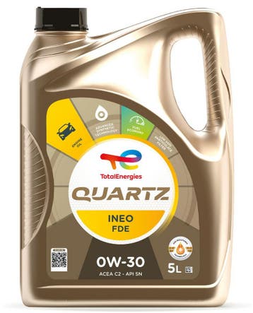Total Quartz Ineo FDE 0W30 5 Liter, Ophalen of Verzenden
