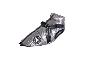 Warme  Hondenjas Zilver (Hondenkleding), Ophalen of Verzenden, Nieuw, Hondenjas