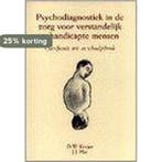PSYCHODIAGNOSTIEK ZORG VERSTANDEL DR 1 9789026514944, Verzenden, Gelezen, D.W. Kraijer