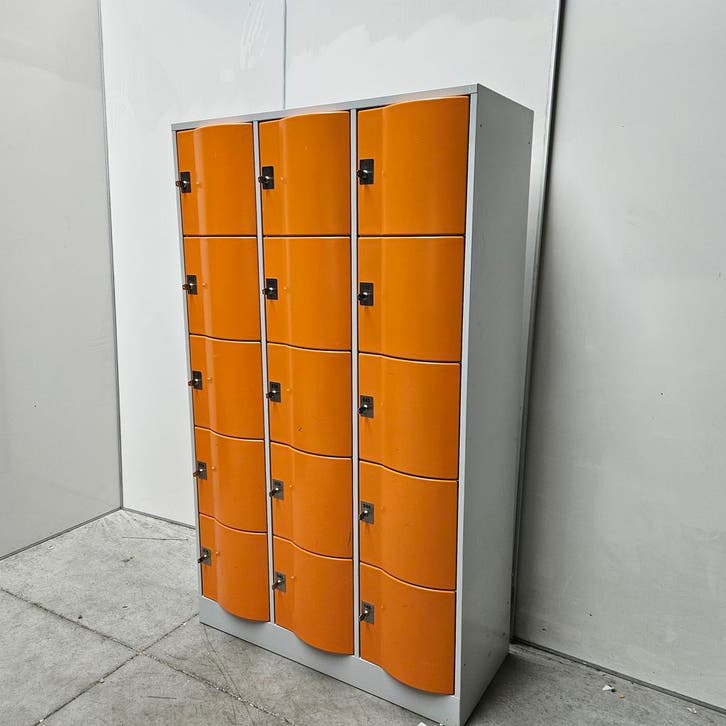 15-deurs CP lockerkast HUFTERPROOF - 195x116x48 cm, Huis en Inrichting, Kasten | Lockerkasten, Ophalen of Verzenden