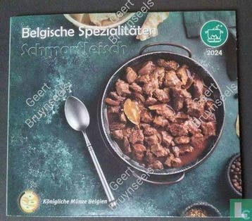 België jaarset 2024 World Money Fair of Berlin, Verzenden, Setje