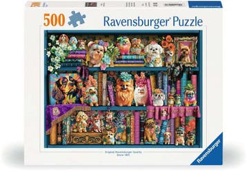 Precious Porcelain Pugs Puzzel (500 stukjes) | Ravensburger, Verzenden, Nieuw