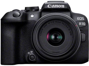 Canon -  Eos R10 + Rf-s 18-45 Is Stm Systeemcamera, Verzenden, Canon, Nieuw, Minder dan 4 keer