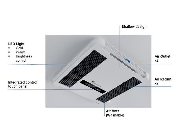 Eberspächer Breezonic luchtverdeelplaat, Witgoed en Apparatuur, Airco's, Ophalen of Verzenden