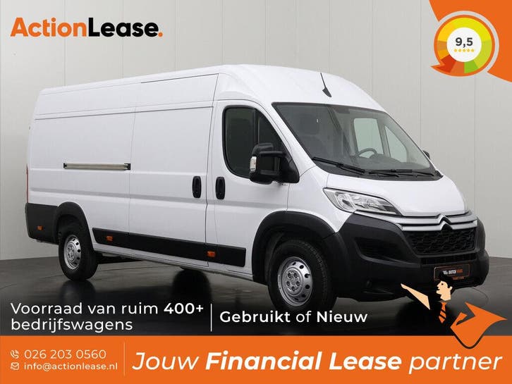 Citroën Jumper Bestelbus L4 H2 2024 Diesel Handgeschakeld, Auto's, Citroën, Te koop, Zwart, Handgeschakeld, Financial lease, BTW verrekenbaar